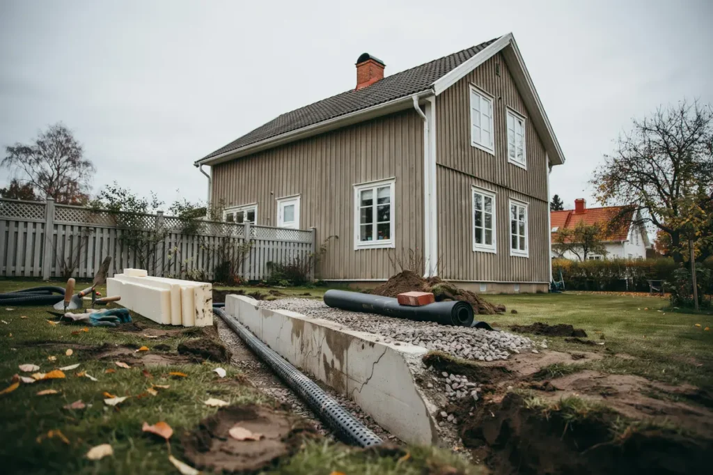 dr nering runt huset s planerar du r tt tg rd f r en torrare och tryggare grund